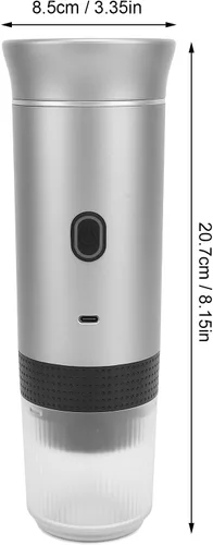 Miniatura 4 de Bewinner Cafetera de café espresso portátil para viajes, cafeteras eléctricas de 12 V para camping, cafetera automática para autocaravana