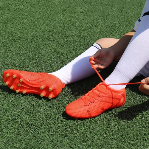 Miniatura 5 de brooman Zapatos de fútbol para niños y niñas, zapatos de fútbol para exteriores