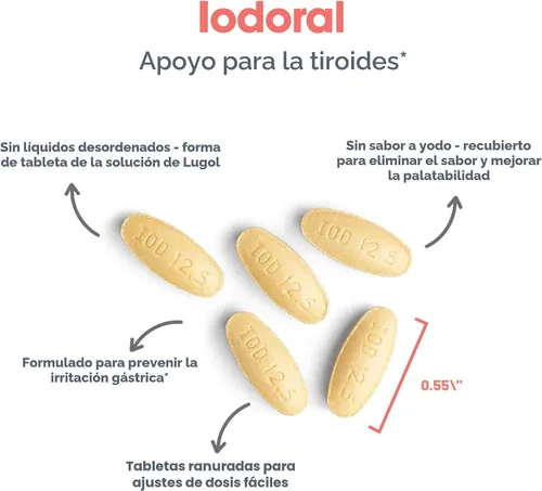 Miniatura 5 de (Alta potencia de suplemento de yodo/yoduro de potasio) Quest Nutrition de 0.0004 oz, 90 tabletas, 1, 1