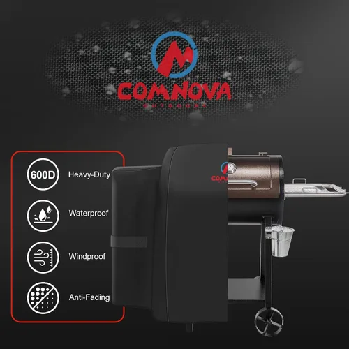 Miniatura 3 de Comnova - Cubierta de parrilla para Pit Boss 440D, cubierta de madera prémium para ahumador de pellets de madera para Pitboss, impermeable