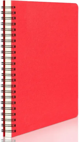 Miniatura 26 de EUSOAR - Cuaderno con espiral rayado, tamaño A5, paquete de 24 de 5.5" x 8.3", 120 páginas, cuaderno universitario con rayas, cuaderno de viaje