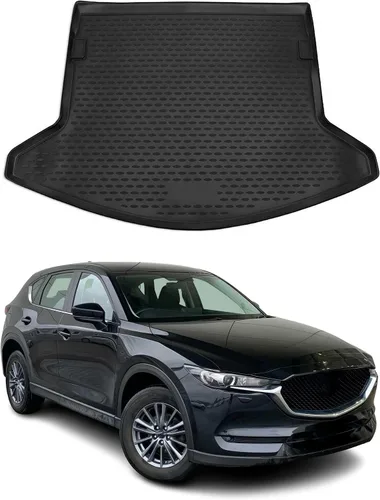 Miniatura 12 de OMAC Alfombrillas de maletero para Mazda CX-5 2013-2016, impermeables, traseras, TPE, negras