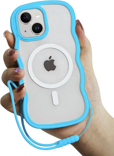 Miniatura 28 de Funda magnética para iPhone 13 Pro Max, funda transparente para iPhone 13 Pro Max, bonita funda para iPhone 13 Pro Max, funda protectora de TPU