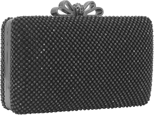 Miniatura 2 de Dexmay - Bolso de mano con cierre de lazo para bodas y fiestas