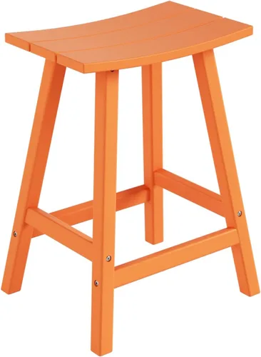 Miniatura 12 de HDPE Laguna Contempo - Taburete de bar de 29", color negro