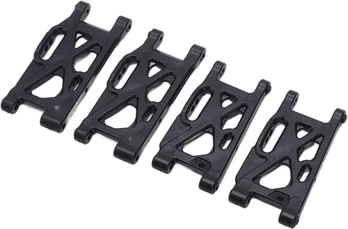 Miniatura 3 de Brazo de suspensión a control remoto, 4 piezas de repuesto de brazo oscilante delantero trasero duradero, piezas de automóvil RC para aficionados