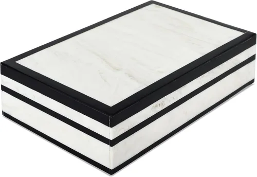 Miniatura 175 de Handicrafts Home Caja de recuerdo decorativa de 8 x 5 – Pequeña caja organizadora con tapa, almacenamiento decorativo Boho, caja de memoria retro