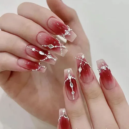 Miniatura 4 de Diamantes de imitación de cristal blanco para uñas, parte trasera plana, gemas de luna, estrella, corazón, perlas para decoración de uñas, múltiples
