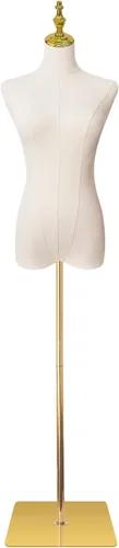 Torso de maniquí femenino, forma de vestido para coser de 55 a 71 pulgadas, modelo de mujer de altura ajustable, cuerpo de maniquí de alta