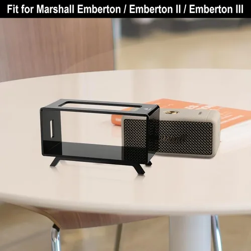Miniatura 6 de Soporte de escritorio acrílico Compatible con altavoz Marshall Emberton/Emberton II/Emberton III, soporte de mesa, estante de exhibición, soporte