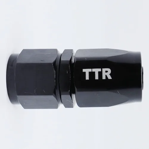 Miniatura 3 de Línea de manguera de combustible de gas de aceite trenzado de nylon de acero y montaje giratorio negro, 20 pies - 6AN AN6