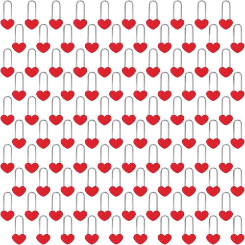Miniatura 18 de Candado de amor VeYocilk de 3.5" 50mm en forma de corazón, candado de corazón negro para deseos de amor, ideal para bodas, San Valentín