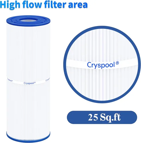Miniatura 7 de Cryspool® 04072 Filtro compatible con filtro de bañera de hidromasaje PRB25-IN, C-4326, FC-2375, 3005845, R172327, R173429, 33521, 25392, 817-2500