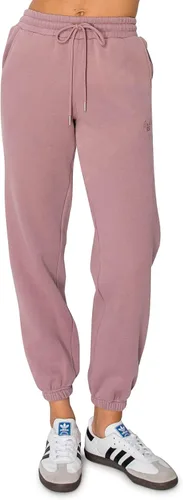 Miniatura 23 de Cali1850 Pantalón deportivo Cloud Nine Fleece para mujer, cintura alta, ajuste holgado, dos bolsillos, cintura elástica con cordón