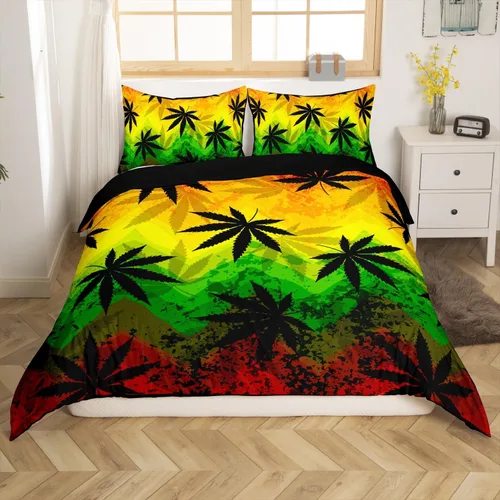 Miniatura 14 de Erosebridal Juego de ropa de cama para niños, juego de funda de edredón de sirena tamaño individual, funda de edredón femenina de escamas de peces