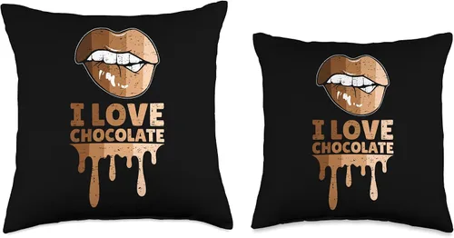 Miniatura 3 de Melanin Love Chocolate Black History Afro African American Throw Pillow