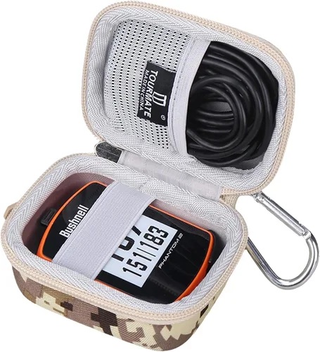 Miniatura 12 de Tourmate Funda de almacenamiento GPS de golf compatible para telémetro Bushnell Phantom 2, estuche de viaje para Wearable4U - Telémetro GPS Bushnell