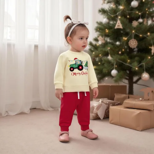 Miniatura 141 de Conjunto de camisa larga y divertida para bebé niño y niña, ropa de primera Navidad, 6, 12, 18, 24 meses, 2T