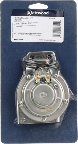 Miniatura 6 de Attwood 11477-3 Kit de bocina oculta, montaje remoto, barcos estándar ABYC de hasta 16.4 pies, barcos estándar USCG hasta 39.4 pies, 12 V CC