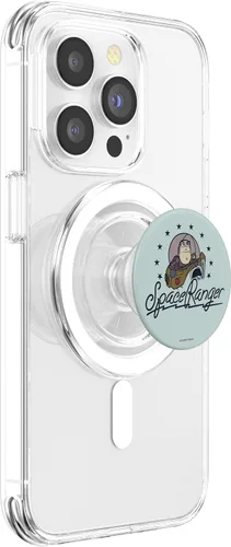 Miniatura 3 de Disney Pixar Toy Story Buzz Lightyear Simple Retrato PopSockets MagSafe PopGrip para iPhone