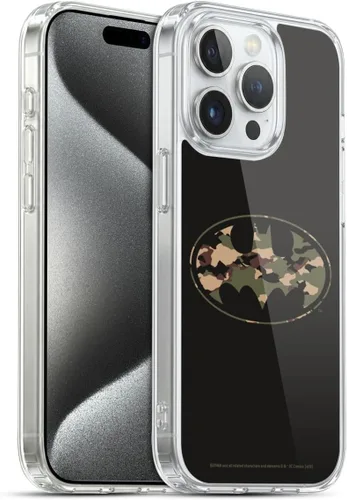 Miniatura 178 de Head Case Designs Funda de gel con licencia oficial de Batman DC Comics Bat Signal Logos [protección de grado militar] compatible con Apple iPhone 7