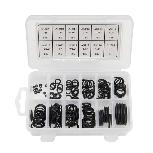 Miniatura 2 de BUSY-CORNER Kit de juntas tóricas de buceo, 166 piezas, buceo de goma, para mangueras de buceo, equipo de buceo, equipo de buceo, tanques de buceo