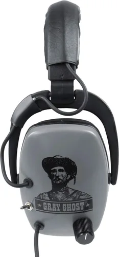 Miniatura 6 de DetectorPro Original Gris Ghost Platinum Series Auriculares con enchufe de ángulo de 1/4