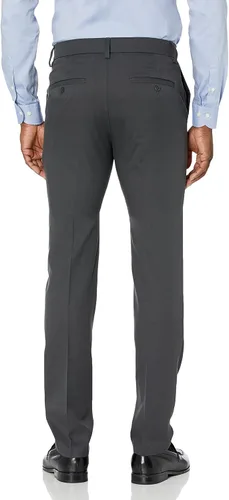 Miniatura 2 de Haggar Pantalón casual Cool 18 Pro delgado y recto para hombre