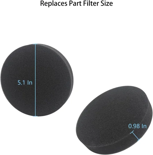 Miniatura 2 de Cherimo Filtro 3333 compatible con Bissell 3333 3313 3332 3313U 3335 2191U 2191 2692 2190 2190 V PowerForce Helix Turbo Rewind Pet Aspiradora