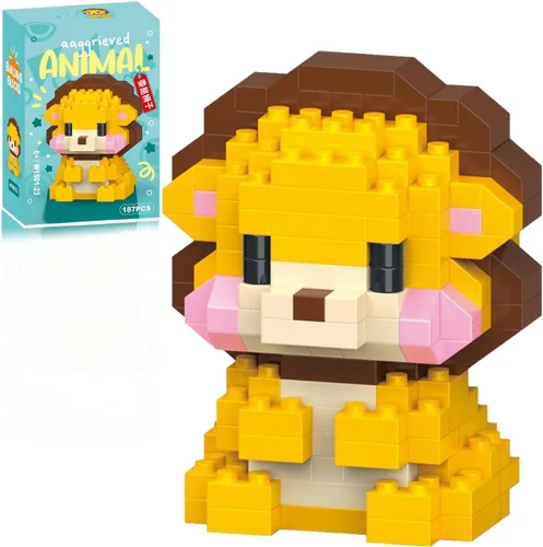 Miniatura 8 de Bloques de Construcción de Pascua Compatibles con Lego Pascua Cocodrilo Micro Bloques Apilables Nuevos Juguetes Caja de Regalo de Vacaciones Regalos