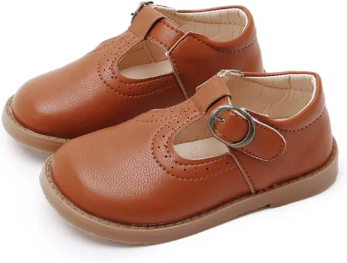 Miniatura 7 de SOFMUO Zapatos Mary Jane para niña pequeña, zapatos de ballet con lazo para niñas, fiesta, escuela, boda, uniforme de princesa, zapatos de vestir