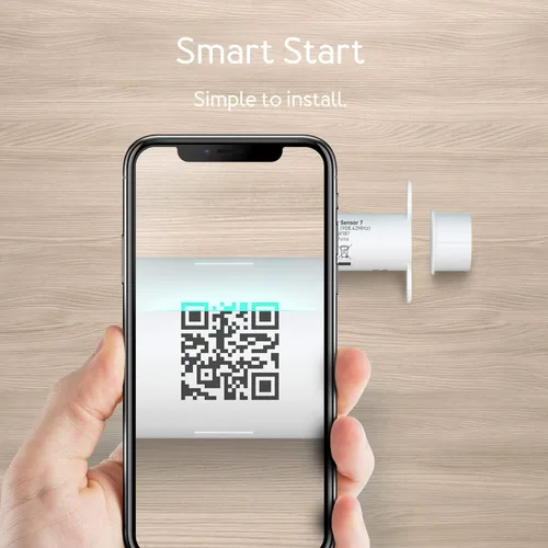 Miniatura 7 de Sensor de puerta Zwave Aeotec Sensor de puerta empotrable 7, sensor de puerta inteligente habilitado Z-Wave Plus alimentado por batería, SmartStart