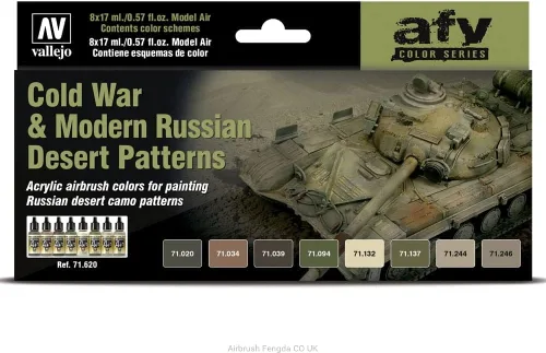 Miniatura 2 de AV Vallejo Model Air Set - Middle East Wars (1967-Pres)