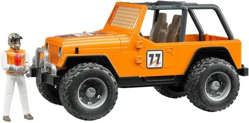 Miniatura 6 de Bruder Jeep Cross Country Racer Vehículo con conductor Azul
