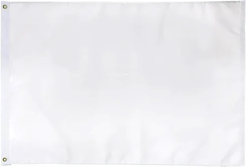 Miniatura 18 de Bandera negra sólida en blanco personalizable de 12 x 18 pulgadas, haz tu propia pancarta personalizada para decorar nailon resistente al aire