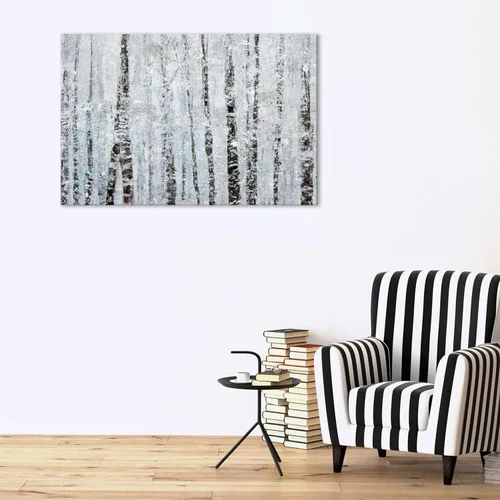 Miniatura 73 de Startonight Lienzo decorativo abstracto para pared, pintura del árbol de la vida amarillo, impresión grande estirada, moderna para dormitorio o sala