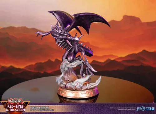 Miniatura 4 de First 4 Figures Red Eyes B. Dragon Purple Edition Estatua