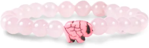 Fahlo Pulsera de seguimiento de elefantes, elástica, soporta Save The Elephants, talla única para hombres y mujeres