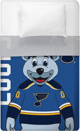 Miniatura 27 de Sleep Squad Anaheim Ducks Wild Wing Mascot - Manta de felpa Raschel de 60 x 80 pulgadas, una manta de mascota de la NHL
