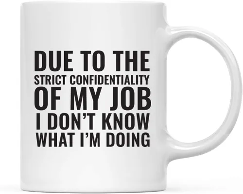 Miniatura 8 de Andaz Press Taza de café de oficina de 11 onzas, Sorry, No Hablo Fucktardo, paquete de 1, novedosa taza para beber, broma, gran idea de regalo
