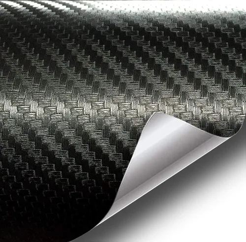 VViViD XPO rollo de vinilo para envoltura de automóvil de fibra de carbono negro con tecnología de liberación de aire (1.2 m x 1.5 m)