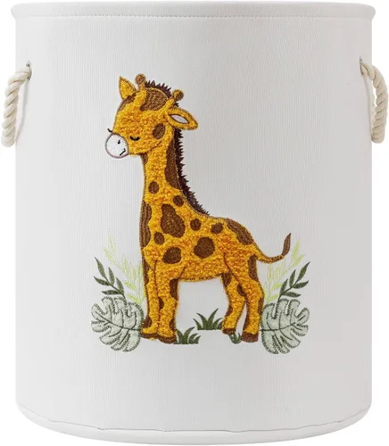 Miniatura 11 de Cesta de bebé extragrande para guardería, cesta de juguetes para niños de 58 litros, cesta de lavandería para ropa sucia de bebé, cesta de Elefante