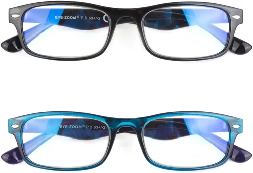 Miniatura 3 de Paquete de 2 lentes de computadora con bloqueo de luz azul y anti UV