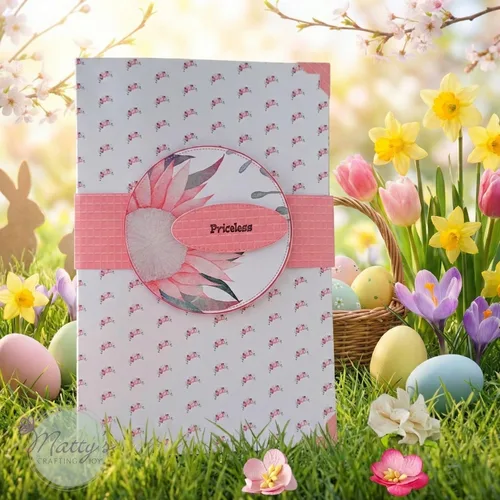 Miniatura 8 de Matty's Crafting Joy Floral Grace - Bloc de papel de cartulina de doble cara de 12 x 12 pulgadas, 24 unidades, diseño floral
