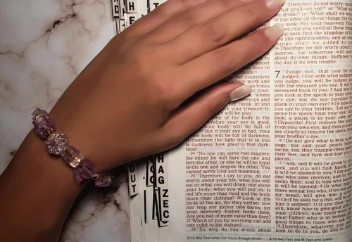 Miniatura 53 de B4U Signature Faith-Based Scripture Charm Bracelets Wear Your Faith, Live the Word, Stay Inspired