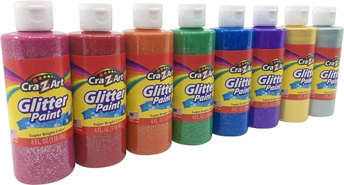 Miniatura 5 de Cra-Z-Art Paquete a granel de pintura de témpera y purpurina lavable, 18 unidades, colores surtidos