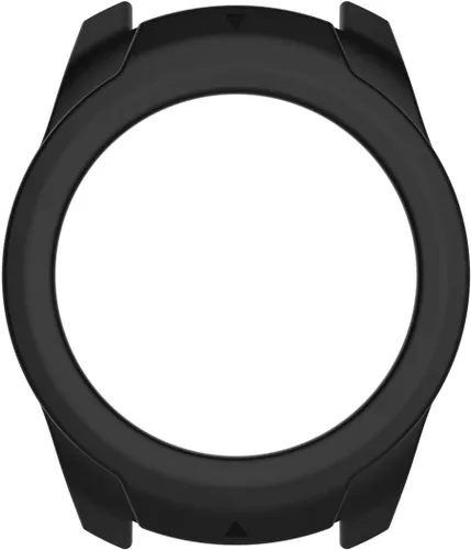 Miniatura 2 de Funda protectora de silicona para TicWatch Pro, funda protectora para reloj inteligente TicWatch Pro, suave y duradera (silicona negra)