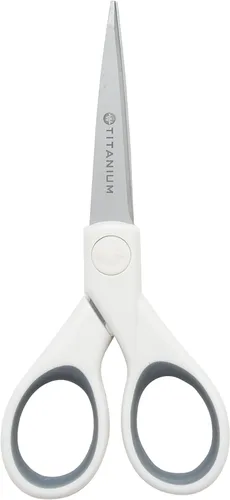 Westcott - Tijeras de 13 cm con hojas de titanio para manualidades, costura y mucho más.