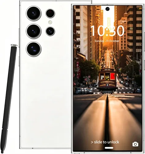 Miniatura 15 de Teléfono C24 Ultra desbloqueado, 8 GB+256 GB de gran almacenamiento, teléfono celular Android 14, batería desbloqueada de 6800 mAh, 6.8 pulgadas/5G