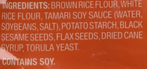 Miniatura 3 de Trader Joe's - Paquete de 2 galletas de arroz multisemillas con salsa de soja